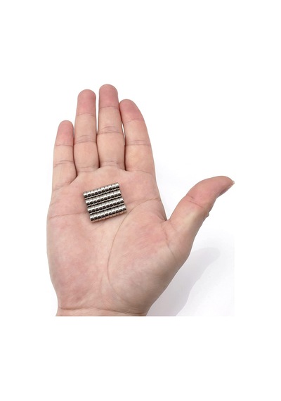 Ø6x3 Mm N35 Yuvarlak Neodyum Mıknatıs 10 Adet - Okul Projeleri İçin Mıknatıs Avm