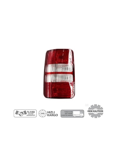 Volkswagen Caddy Sol Arka Taraf Far Stop Lambası 2011-2014