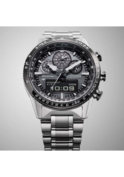 Citizen Jv2006-55h Eco-drive Erkek Kol Saati Metalik Gri