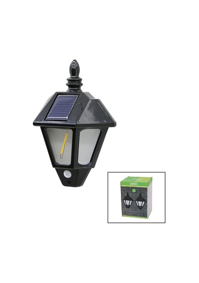 2 Pcs Solar - Güneş Enerjili Duvar Lambası Cob Led Sensörlü 3 Mod Fonksiyon Bahçe-balkon-sokak Pt-2981 4741
