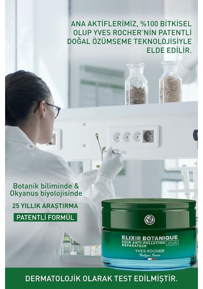 Yves Rocher Gündüz Kremi - Yaşlanma Karşıtı Bitkisel Bakım / Elixir Botanique-50 Ml-20975