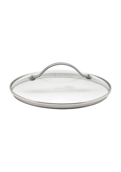 Greenpan 24 Cm Cam Kapak Temperli Cam Paslanmaz Çelik Kulp 220 C Fırın Dayanımı Diğer