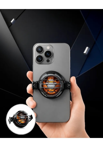 Astraltech Telefon Soğutucu Led Işık Etkili Geniş Kıskaçlı Tasarım