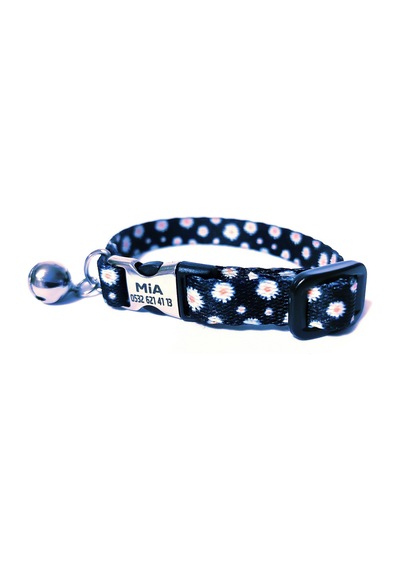 Metal Kilitli Kedi İsimlik Tasması