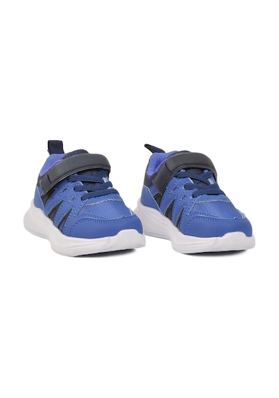 Marcokids Saks Mavi Cırtlı Hafif Kız Bebek Spor Ayakkabı 26y905