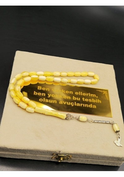 Beyrut Tespih-sarı Açık Sarı