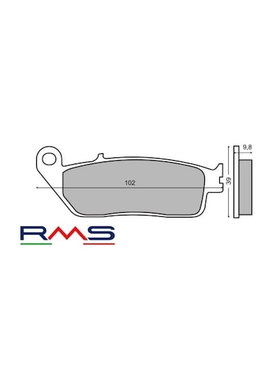 Honda Cbr 650 F Ön Fren Balata Rms