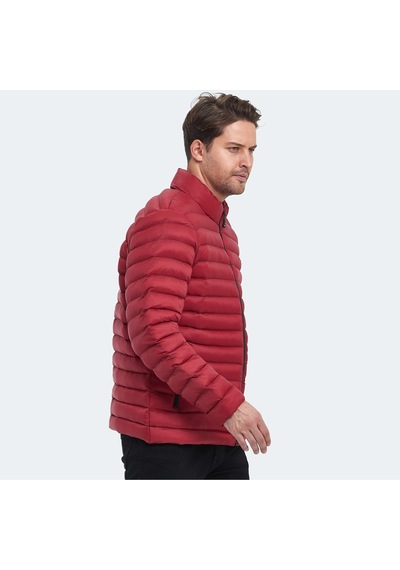 Slazenger HAYDEN IN Erkek Şişme Kırmızı Mont & Kaban