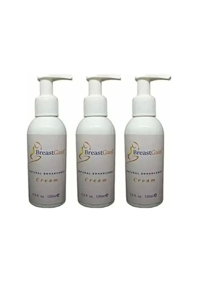 Breast Gain Kadınlara Özel Göğüs Şekillendirici Dolgunlaştırıcı Bakım Kremi 120ml X 3 Adet