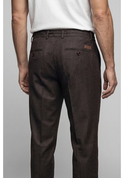 Bisse Erkek Jogger Klasik Marfil Kahve Pantolon Pns25k25204 D11 Kahverengi