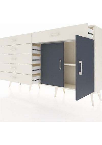Arges Konsol Tek Raflı 6 Çekmeceli 2 Kapaklı 176x30x99 Aytaşı-ant Aytaşı-antrasit/aytaşı Arges Konsol Tek Raflı 6 Çekmeceli 2 Kapaklı 176x30x99 Aytaşı-ant Aytaşı-antrasit/aytaşı