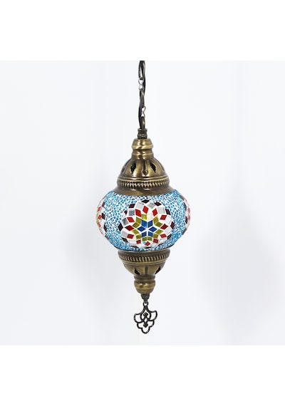 Dekoratif MOZAİK GECE LAMBASI TEKLİ AVİZE