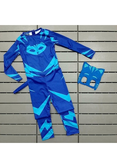 Pijamaskeliler Kedi Çocuk Kostümü Maskeli Pjmasks Kedi Çocuk