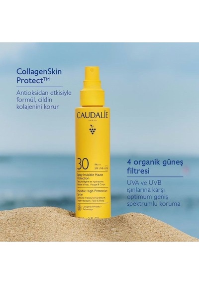 Caudalie Vinosun Protect Spf 30 Güneş Spreyi 150 Ml Yeni Ambalaj