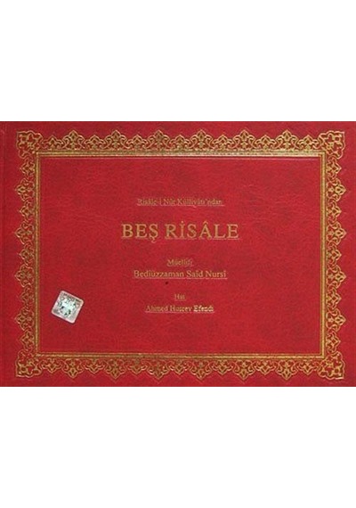 Beş Risale (Orta Boy Mukayeseli) / Bediüzzaman Said Nursi