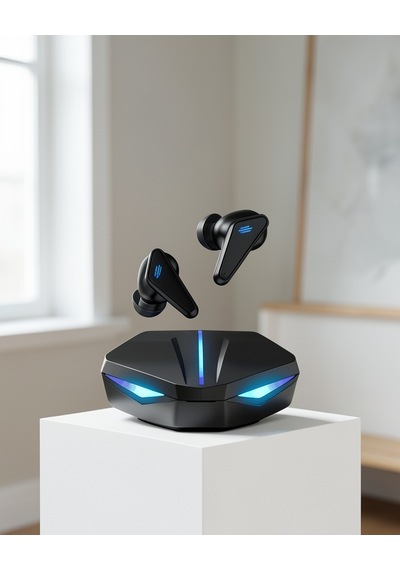 Oyuncu Kulaklık Bluetooth Tam Kablosuz Stereo Led Işıklı Belirtilmemiş