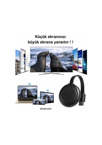 Kablosuz Hdmı Görüntü Aktarıcı 2.4g Airplay Dlna Wifi Adaptör G38