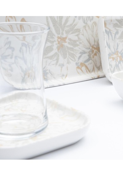 Maxx Doria Vega Lilium 6 Kişilik 24 Parça Kahvaltı Takımı Pa2142 Renkli