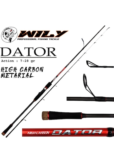 Wily Dator 210cm 7-28 Gr Spin Kamış
