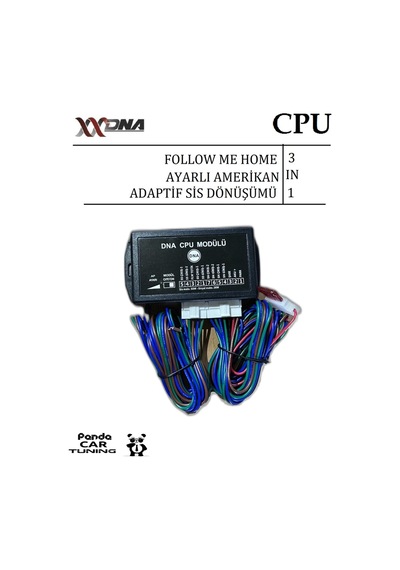 Cpu Modülü Ayarlı Amerikan Park Follow Me Ve Adaptif Sis Dönüşümü