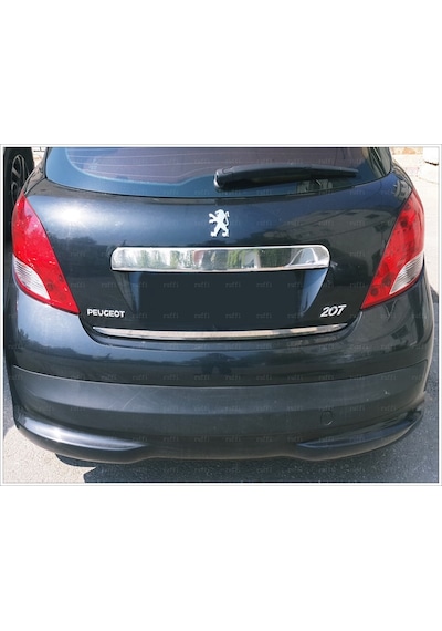 Peugeot 207 Krom Bagaj Çıtası 2006 Ve Üzeri Paslanmaz Çelik