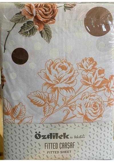 Özdilek Fitted Lastikli Çarşaf Seti Yastıklı Çarşaf %100 Pamuk Ranforce 160 X 200 Çift Kişilik Bej Çok Renkli Özdilek Fitted Lastikli Çarşaf Seti Yastıklı Çarşaf %100 Pamuk Ranforce 160 X 200 Çift Kişilik Bej Çok Renkli