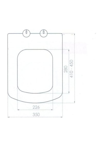 Nkp Slim Kare Yavaş Kapanır Klozet Kapağı Zümrüt
