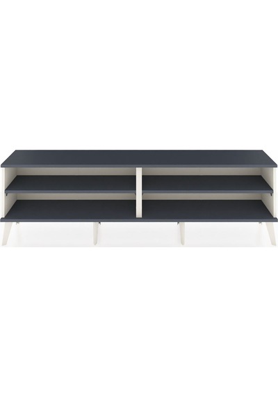 Arges Tv Ünitesi 2 Raflı 176x30x51 Aytaşı-antrasit/antrasit Antrasıt/antrasıt
