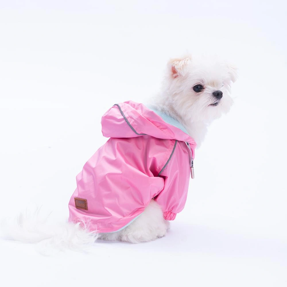 Pembe Pluvia V25 Köpek Mont Köpek Yağmurluk Köpek Kıyafeti Köpek Elbisesi