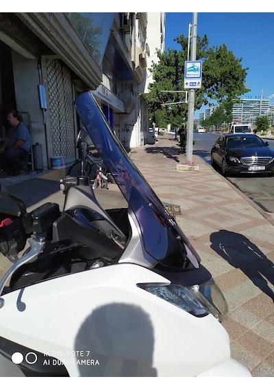 2012 - 2020 Honda Integra Nc700D Nc750D Uzun Ön Cam Koyu Füme Zeus 61CM 4 MM