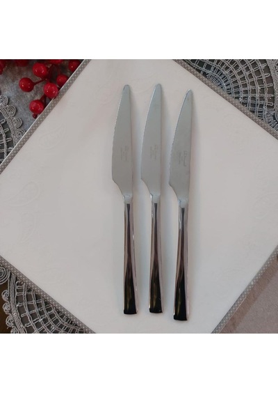 Seramikci 6Lı Pasta Bıçağı Platin
