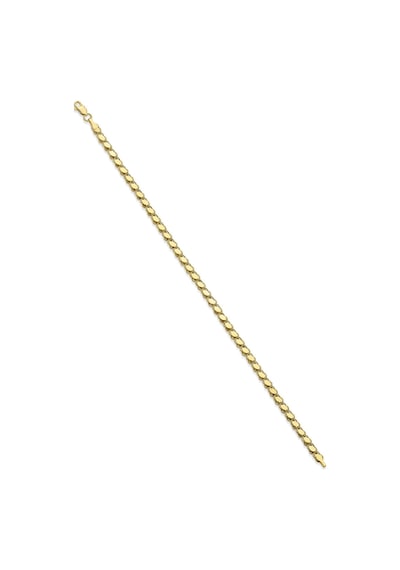 Fiyonk Kuyumculuk 14 Ayar Altın Pullu Bileklik 4 Mm Rose Pembe Altın