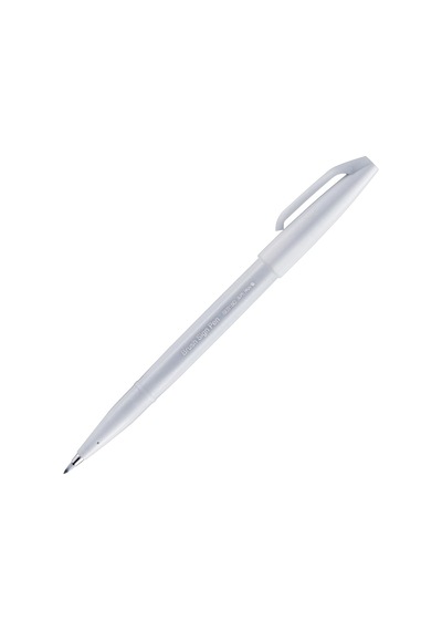 Pentel Ses15c-n2x Brush Sing Pen Fırça Uçlu Kalem - Gri