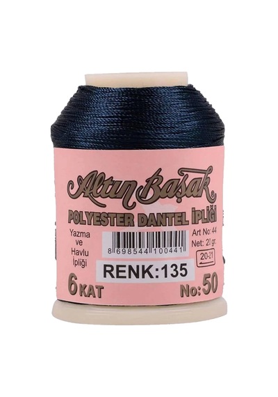 3 Adet Altınbaşak Oya Ve Dantel İpi 20 Gr - Royaleks - No: 135