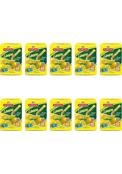 Altıncezve Limon Aromalı Tek İçimlik İçecek Tozu 10'lu 40 x 1.5 G
