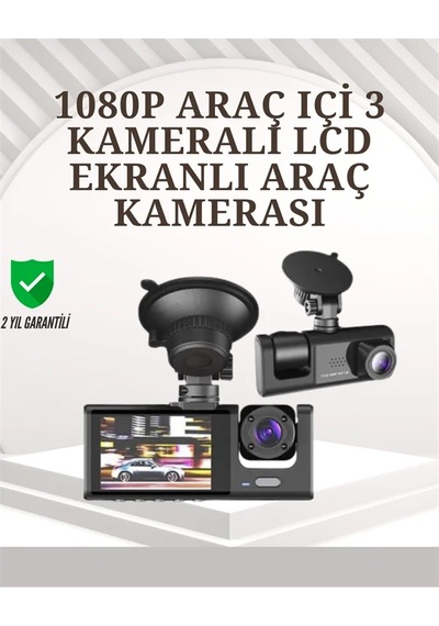 Ta-01 1080p Ön 720p Arka Ve İç Kamera Sistemli Dvr 89869010