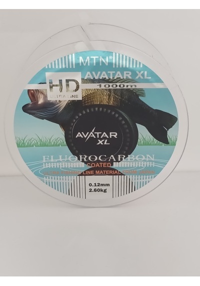 Mtn Avatar Xl Fluocarbon Misina 0,12 Mm 1000 Mt 0,12mm