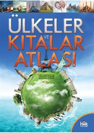 Ülkeler Ve Kıtalar Atlası 5 - Ccgx-898050