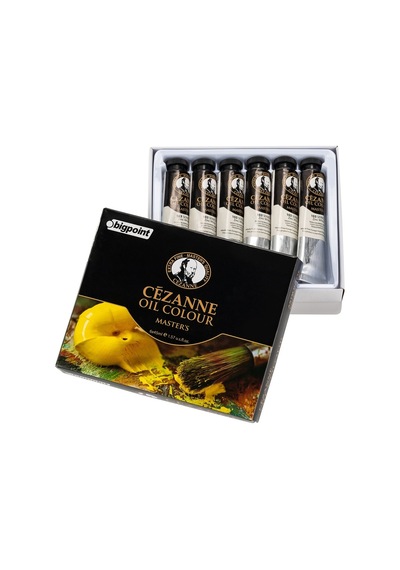 Bigpoint Cezanne Extra Fine Yağlı Boya 45 Ml Zinc White 103 6'lı Kutu