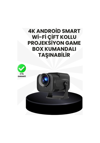 Wifi6 Bluetooth 5.4 Destekli Led Projektör - Hcs350pro