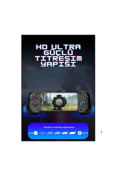 Turbo İle Teleskopik Oyun Denetleyicisi Titreşim Gamepad Android iOs Uyumlu  Ps3 Ps4 İçin Bt 5.2 D8 Pro