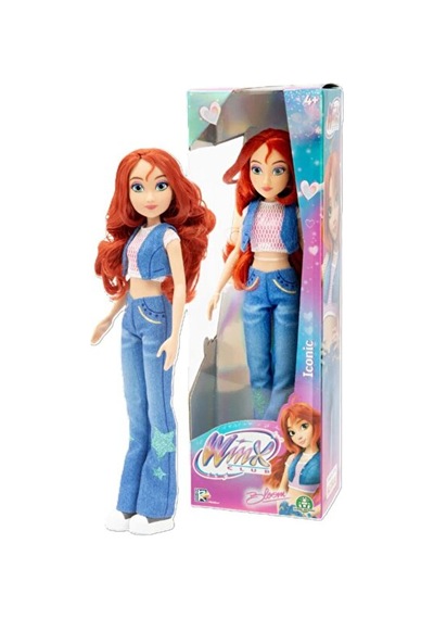 Winx İkonik Periler Bloom Winx Iconic Fashion Doll Bebekleri Bloom