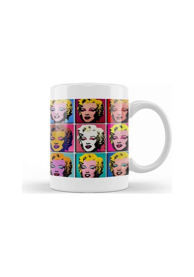 Marilyn Monroe 01 Kupa Bardak Porselen No9301 Karışık