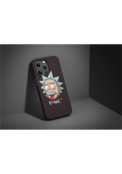 Apple Uyumlu iPhone E Mc2 Rick And Morty Tüm Modellere Kılıf 678x111213141516 Plus