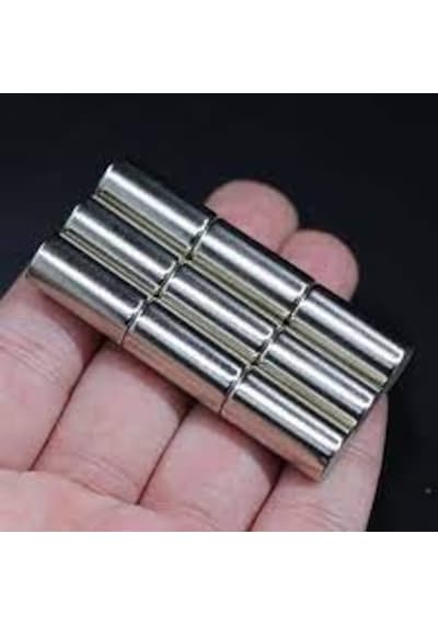 Neodyum Mıknatıs 10x20 Mm 5 Adet