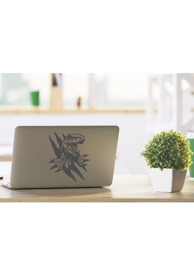 Dinazor Pençe Sticker - Araba Oto Motosiklet Karavan Cam Araç Sticker - 00225 60x52 Cm