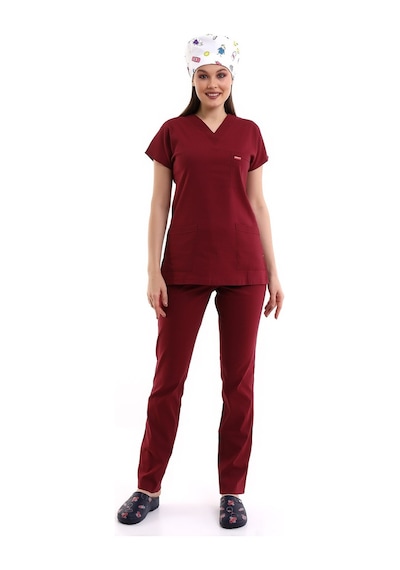 Bflex Yarasa Kol Forma Takım - 4809 Bordo-6103