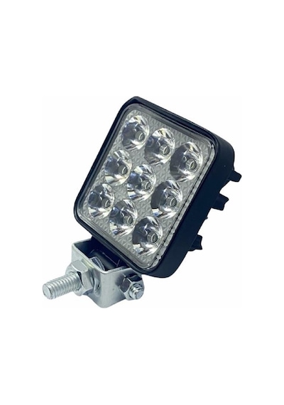 Beyaz Led Mini Off Road, Motosiklet Sis Farı Çalışma Lambası 9-36v 27w