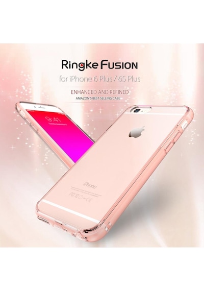 Ringke Fusion Apple Uyumlu iPhone 6s Plus/ 6 Plus İle Kılıf Black