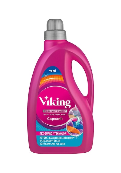 Viking Technopower Capcanlı Sıvı Çamaşır Deterjanı 2700 ML